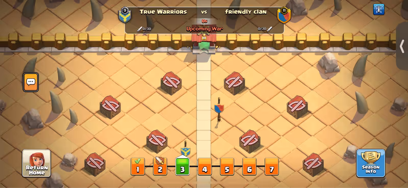 CoC Clan War Preparation