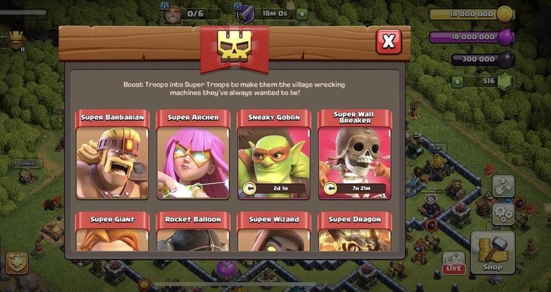 Top Troops CoC