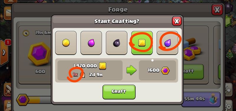 CoC Valutaomvandling