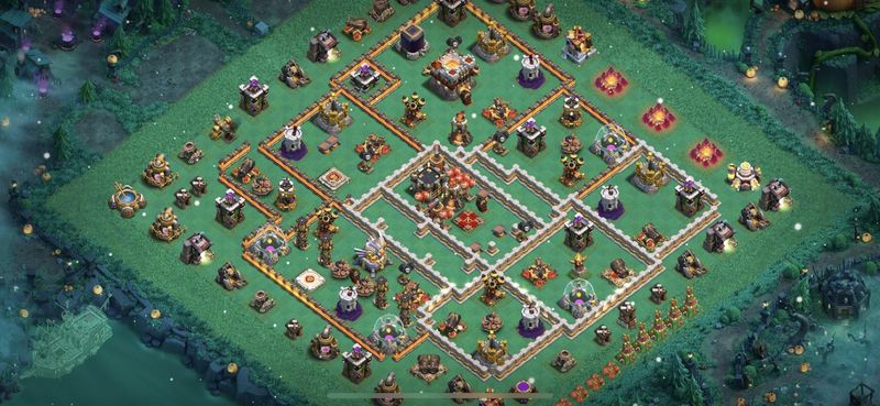 战争基地布局 CoC