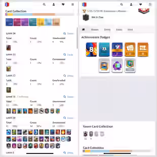LEV-33 ACCT | 8-YEAR OLD ACC | 1-MAX CARD | 5735 TROPHIES | KT-11 | ARENA-16 | FREE RENAME | CHEAP & INSTANT DELIVERY - Image 1
