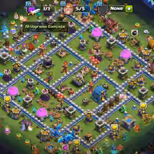 Th12 Max [11700-Gems] | [XP-318] | Hero-65-65-40 | Wall Max | Defence Max | Equipment- Good | NC-Yes | BEST-DEAL - Image 1