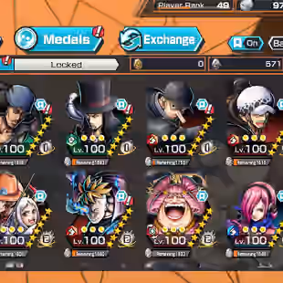 BR475-Hyber 32+4 Ex Max(Kuzan+Yamato Ace+Kid Law+Big Mom)+Good Medal+Support 158+Uta v2+Uta v3+Uta v1+Alber+Carrot+Brook - Image 1