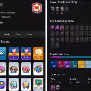 🔥9 Years Old Account🔥 || Xp-50 || 7.5k Trophies || Kt14 || Evo 3 || Elite 2 || Max 5 || Many Emotes | Cheapest Account - Image 1