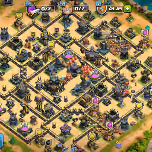 🔥[ TH-17 NEAR MAX ]🔥 2400 MEDALS - 8'000 GEMS || GG-SB-EB-RS [MAX] | FA [23] | FB-HT-MM-SNAKE [20] | MAX WALLS - HEROS - Image 1