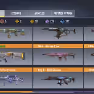 MYTHIC COLLECTION 642 GUN | 117 SOLDIERS | 171 VEHICLES [] 2 PRESTIGE WEAPON - Image 1