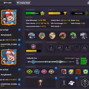 UNLIMITED PASSWORD CHANGE ACCOUNT | Level 125 | 2 Billion Coins | 17 Legendary Cues | Login Miniclip | Fresh Account - Image 1