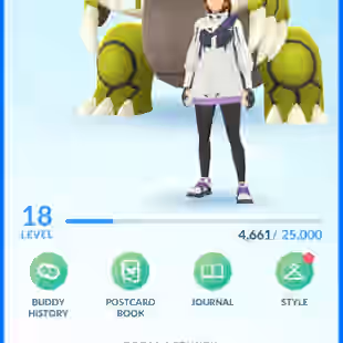 B19]Level 18]1 Shadow Legendary]1 Shiny Legendary]1 Shiny sneasel]300 Pokemon bag]Bag Items 350 ]Starter Account - Image 1