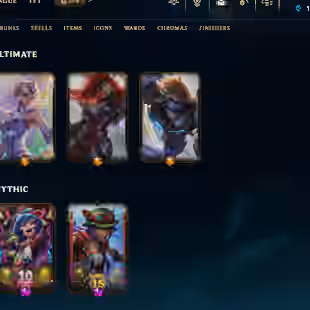 EUNE SUPER RARE ACCOUNT 💥 Handleveled season 6 account from the first and only owner Flex rank emerald 2 Level 864 - Image 2