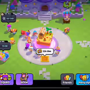 SQUAD BUSTERS |23 LVL | 66 LVL SQUAD |15-3 STAR |5-2 STAR |21 SQUAD | 35 EMOJI | SEE SCREENSHOTS | - Image 1