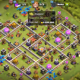 |! FULLY MAX TH 11 || 4X HERO MAX || EPIC [FB LP] || 162 MEDAL || 110 WAR STAR || BH-6 - Image 1
