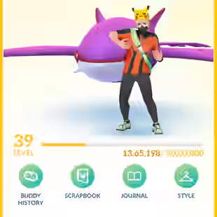 TEAM SKULL ACCOUNT  LVL 39  | 225 LEGENDARIES  | 83 SHINIES | 19 SHINY LEGENDS  | 9 EVENT MONS  | INSTANT DELIVERY - Image 1