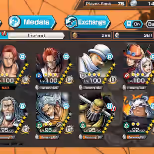 BR332-RARE ACC+Hyber 67-Shank V3 Full Boost+Roger V1 Full Boost+7 Ex(Shank v4+Yamato Ace+Kaido v2)+SUP166%+Good Medal - Image 1