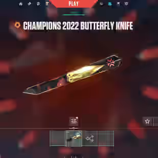 NA | 14 skins | Champions 2022 Butterfly Knife | Champions 2022 Phantom | Onimaru Kunitsuna | Oni Vandal | Oni Ares | - Image 1