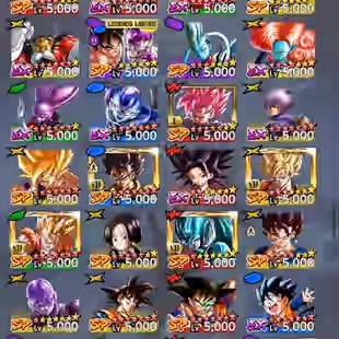 WHALE - 825,531,881 Total Power Level - 144 Zenkai - 385 Sparking - 14 Ultra - 176 Godly Equipment - Android Account 8K - Image 1