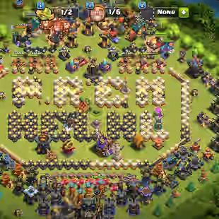TH17 Full Max | 4 Hero Max | 10 Epic | 16k Gems | HEROES [100.100.75.75.50] 7 Builders | Nc-Yes | 11 Pets.8  Max Siege| - Image 1