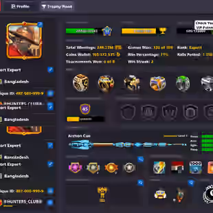 [GOLDEN UNIQUE] 18 Leg Account | 100M Coins | Level 52 | Login Google Play | Facebook Link Possible | UID 487-000-999-9 - Image 1