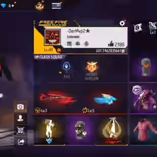V56|LVL60|141COSTUME(16MYTHIC)|212WEAPON(3EVO+41MYTHIC)|SCORPIOSHATTER-M1014LVLMAX|DRACHEN-FISTLVLMAX|DESTINYGUARDIAN-XM - Image 1