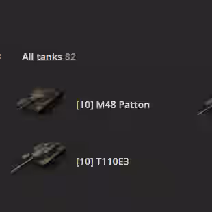 [NA] 5 TIER X | 28 PREMIUM TANK | TOTAL TANKS 82 | 5647 (52) WINS | 2913785 CREDITS | GOLD 8770 | - Image 2