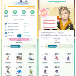 C40]level 19]7 legendary]3 Shiny]1 Shiny Legendary]1 Shundo Blacephalon Rare - Image 1