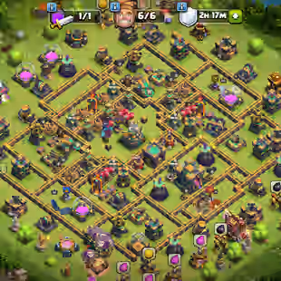 Th14 Full Max--High Xp221--Hero 80-80-55-55-30-- Equipment High--Builder Hall Near Max-6 Builder-Magic Items Full-Full A - Image 1
