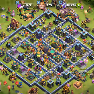 TH14 SEMI MAX:-XP:-180:-HER:-66-80-50-50-24:-986CWL-4808RAID MADEL:-7SKIN-FULLY MAGICITMS:-CHEAP-FULL ACCESS:-BEST DEAL - Image 1