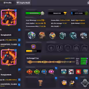 LEVEL 168 | 19 Legendary Cues | 160M Coins | Few Event Rings | VIP Emerald | Fresh Account - Image 1