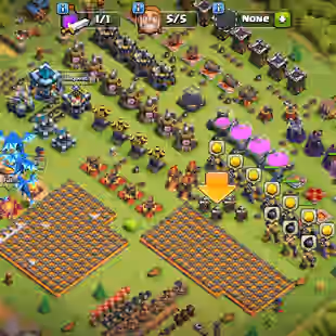 COC | 13 TH | 153 LVL |  1682 TROPHIES | 89 GEMS |  MAGIC ITEMS |  FULL ACCESS | GIFT  - Image 1