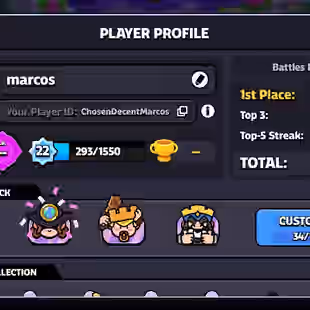 22 XP | LVL 69 SQUAD JOURNEY | 21 SQUADS | 34 EMOTES | 26 BATTLE MODS | 42 MONSTERS | INSTANT DELIVERY - Image 1