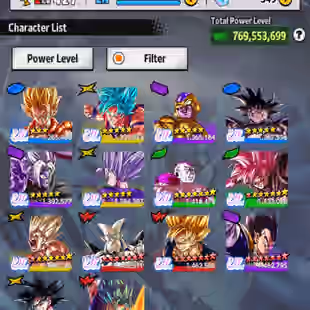 D806-IOS+Android-Super Vip Account-14 ULTRA Have Zamasu+70 Legends+769 Millions Power+Good Zenkai+Vip Equipment+PVP Good - Image 1