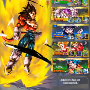 D796-Vip Account-11 UL(SS4 Vegeta+Frieza+Goku Uis+Hit+SS4 Gogeta+Rose+Majin Vegeta+Beast Gohan)+56 Legends+Vip Equipment - Image 1