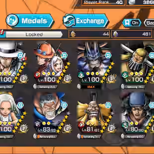 BR582-IOS+Android-Kaido Full Boost+7 Ex(Garp+Kuzan+Yamato Ace+Snake+Lucci+Roger v2)+Good Medal+Support 160+Robin Max - Image 1