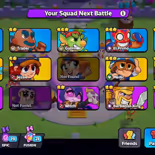 [CHEAP SQUAD BUSTERS] 21 EXP [] 62 LVL SQUAD [] 9-3 STAR [] 11-2 STAR [] 21 SQUAD [] 34 EMOJI [] INSTANT DELIVERY - Image 1