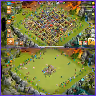 CHEAPEST-301💎XP-TH16 MAX-NEW TH17💎4.8K WAR STARS | LAVA PUPPET LVL 17 | PETS NEAR MAX | 26K GEMS |INSTANT DELIVERY  - Image 1