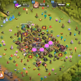 🎃 ENGINEERING TH10 || SUPER RARE 🎃 11600 GEMS || OLD ACCOUNT || FULL OBSTACLES || - Image 1