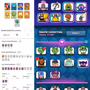 GT Emote💎20 Win Emote💎Global Rank 23 [] Trophy 10500 [] Attacking Best Dack [] Crl Emotes [] Crl Badge [] Best-Deal - Image 1
