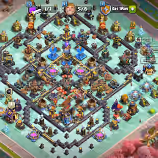 25X SKINS | TH18 CLOSE MAX | WALLS MAX | HERO-100-105-80-55-20 | FB-MAX!RS-MAX!EB-MAX!RB-23 | 210-XP | MAX TROOPS - Image 1