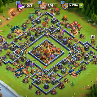 💫TH 16 NEAR MAX 💫SB [17] - FB [15] - EB [13L]! 7X EPIC EQUIPMENT! NC FREE! DEFENCE GOOD! 6 BUILDER! - Image 1