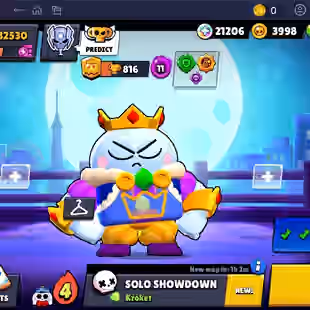 329 SKINS | 82.500 TROPHIES | 102 BRAWLERS | 67 HYPERCHARGE | 102 MAX | 42 PRESTIGE | 8 BUFFIES - Image 1