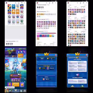 9y. OLD! LVL-78!🔱 KT-16🔥10600 GEMS! 25x EVOS[ 4x HEROES]! 315x EMOTES[ RARE ONES]! TOWER SKINS! MAGIC ITEMS!  - Image 1