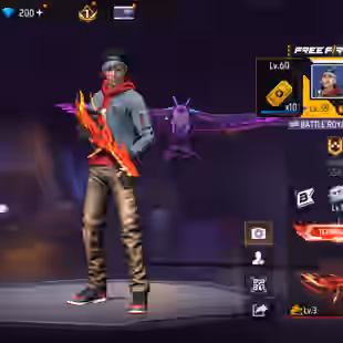 X285|Lvl 59|48 CHARACTER|107 COSTUME|44 BUNDLE|144 WEAPON(5 EVO+23 MYTHIC)|M4A1 Infernal Draco Lv 3|P90 Gilded Lv 3|SCAR - Image 1