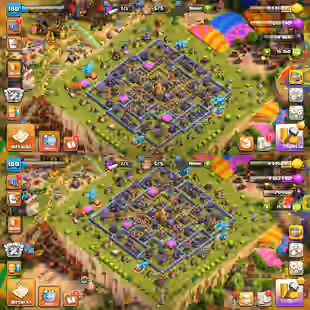 🔥15160 GEMS🔥TH-16 NEAR MAX! XP-180! 4X EPIC EQUIPMENTS! HEROES:-68-76-56-57-32-10! 8X PETS! FAST DELIVERY - Image 1