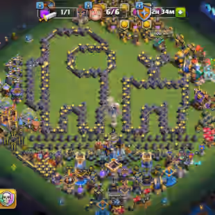 🔥[Limited Deal]Epic Th 18 Max💎Heros Lvl 105-105-95-80-55-10 | Epic Equipments | Nc At 500 Gems | Instant Delivery | - Image 1