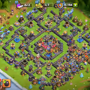 🌺BEST OFFER🌺XP-258! TH 18 [ ALMOST MAX BOTH SIDE ] 6 HERO MAX 110/110/95/85/55/25 | 16 EPIC ALMOST MAX | 3051 WAR STAR - Image 1