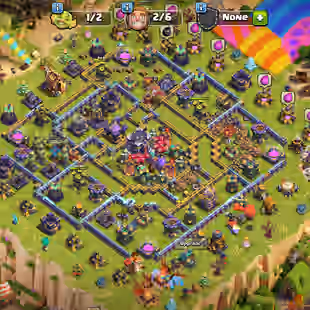 🔥[8'000 GEMS-1X PAID SCENERY]🔥TH-15 NEAR MAX | [12EPIC-E.BOOT-R.SPEAR-23] | HERO-90-85-66-62-30-8 | GOOD SKINS - Image 1