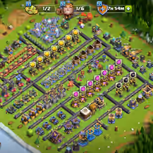 🔥EPIC FB-EB-MAX!SB-FA-RS-MT- 26L🔥XP 265!TH 18 NEAR MAX!HERO:105-105-95-80-55!NC 1K!DEFANCE MAX!WALLS MAX! GREAT TROOPS - Image 1