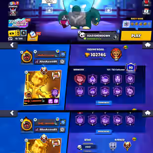 102k TROPHIES | MASTERS 2025 | 75 MAX POWER BRAWLER | 101 BRAWLER UNLOCK | 67 HYPERCHARGE | 396 SKINS | INSTANT DELIVERY - Image 1