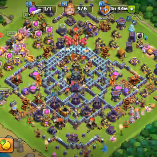 💫[ PREMIUM TH-17 ]💫[ 70 PARCENT OFF ON SHOP ] || SB-RS [24] | EB-FB [20] | HEROS: 77-86-61-59-38-13 | LVL 16 WALLS - Image 1
