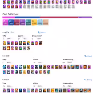 RARE ACCOUNT 75 LVL || KT 16 || 103 MAX CARDS(17 LVL 16-34 LVL 15-52 LVL 14) || 164 EMOTES ||  ULTIMATE CHAMPION BADGE  - Image 1