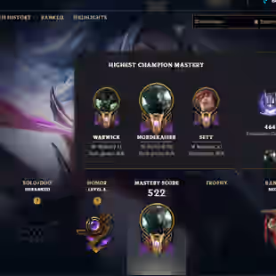 SEVER [ EUNE ] - 330 LVL  - UNRANK - 306 SKINS - FULL CHAMP [ 60271 BE - 24 RP ] - FULL ACCESS  - Image 1